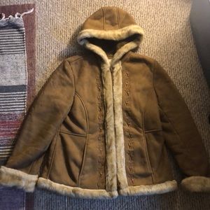 Brown winter jacket
